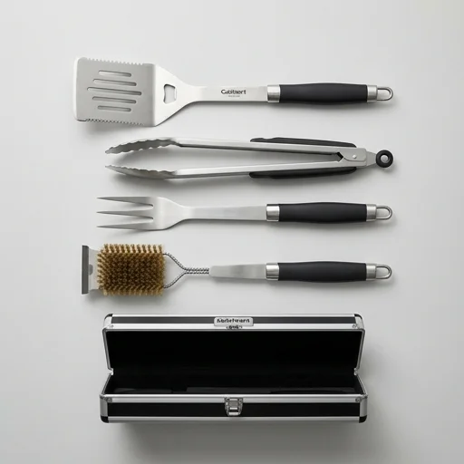 Cuisinart CGS-5020 Deluxe Grilling Tool Set (5-Piece)