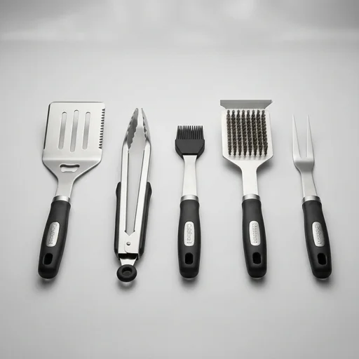 Cuisinart CGS-5020 Deluxe Grilling Tool Set (5-Piece)