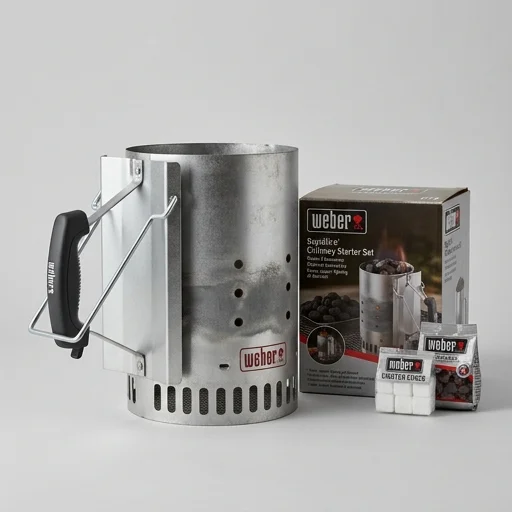 Weber Rapidfire Chimney Starter Set