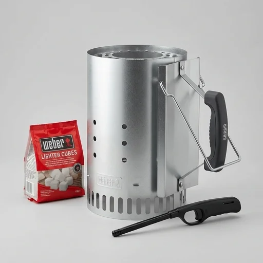 Weber Rapidfire Chimney Starter Set